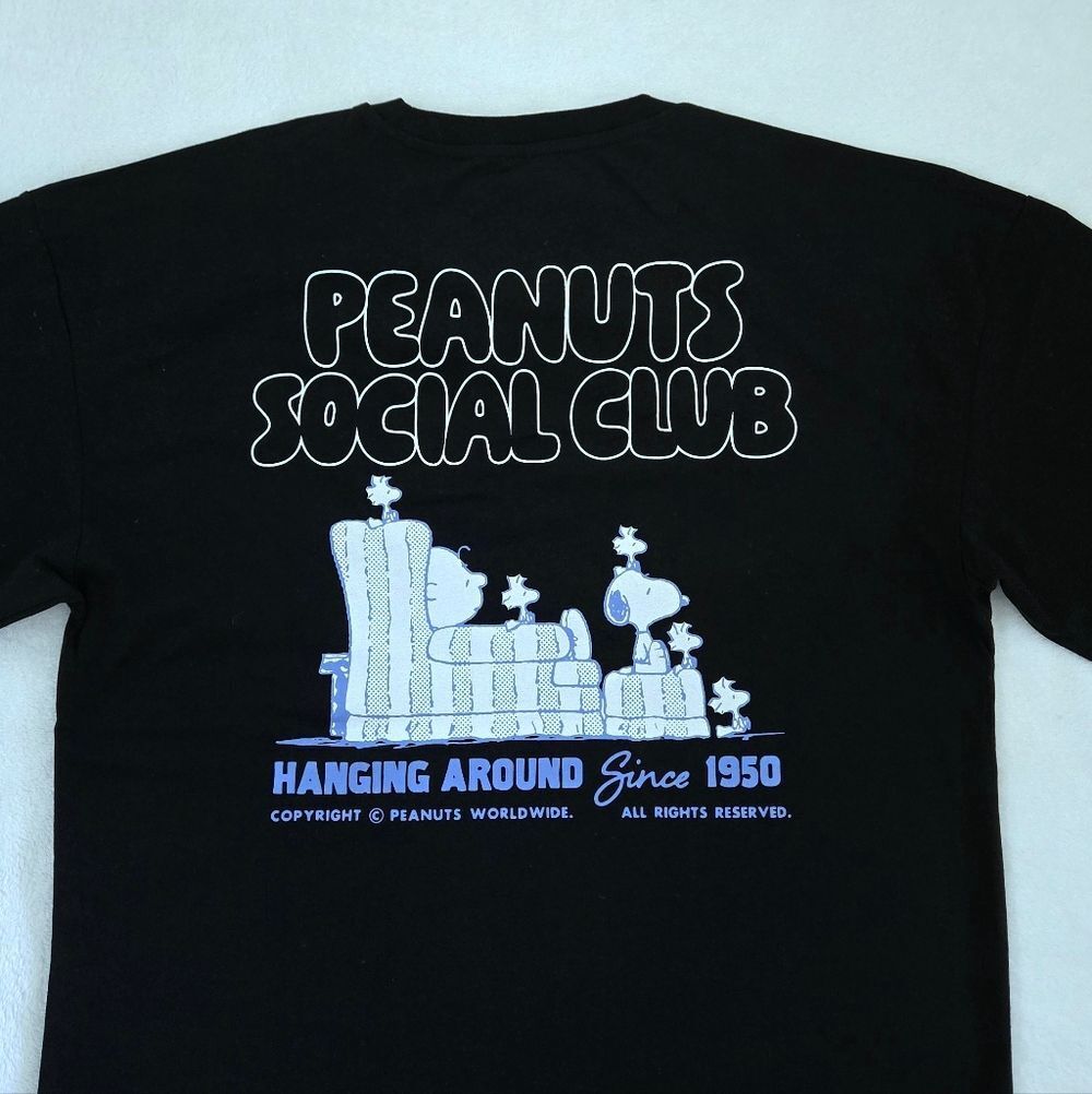 Peanuts "Peanuts Social Club" Graphic Tee👕 - NWOT - Picture 12 of 13